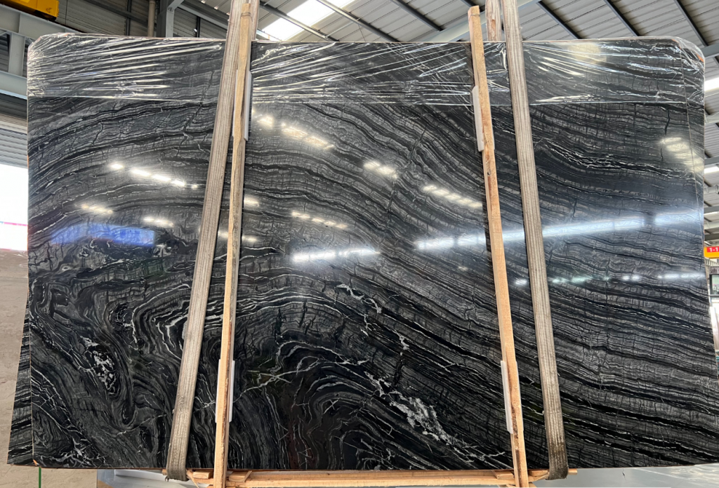 Black Forest Marble with wood grain - Marble - 1