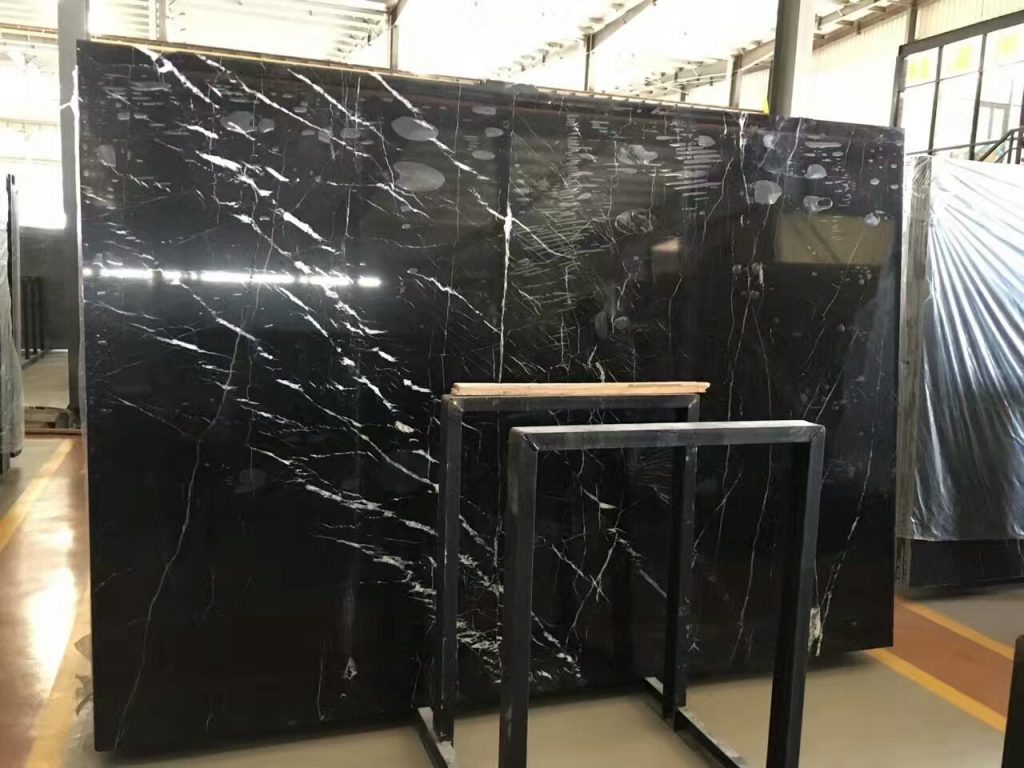 Nero Marquina Marble with white veins