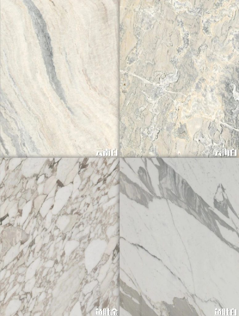 50 types of white marble, which ones do you know?