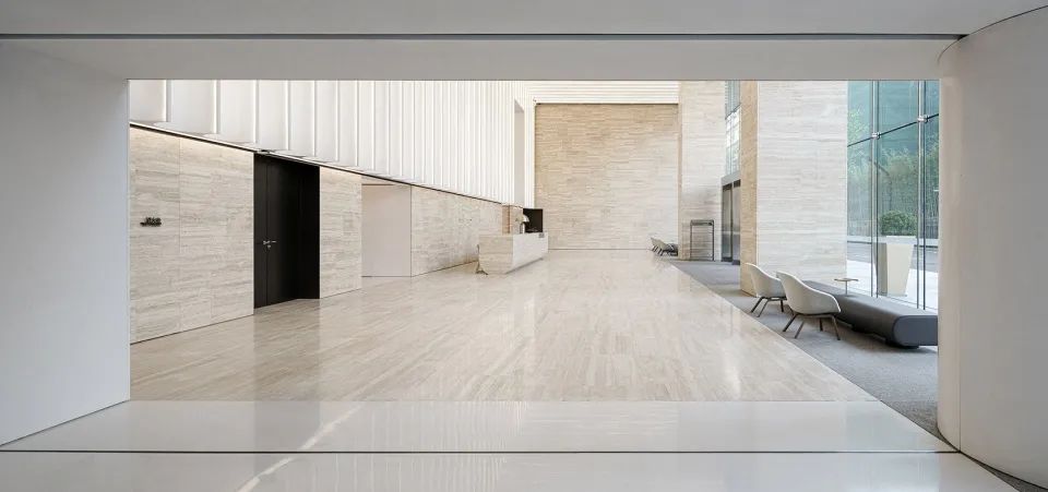 Stone Case | 3800m ² Sungang Office Center Lobby - Project Show - 5