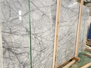 New Bianco Carrara Marble slabs