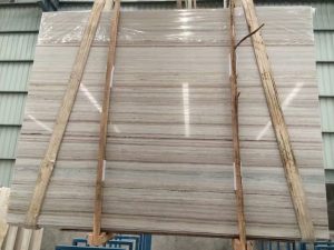 Beige Wooden Marble Slabs