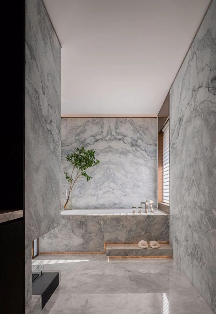 Marble Case | 720㎡ mid-mountain villa in Beijing, a place of habitat - Project Show - 42