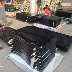 China Natural Stone Shanxi Black Granite Tombstone Monuments Manufacturer - Granite - 5