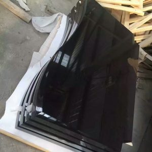 China Natural Stone Shanxi Black Granite Tombstone Monuments Manufacturer