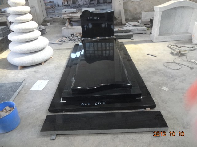 China Natural Stone Shanxi Black Granite Tombstone Monuments Manufacturer - Granite - 2